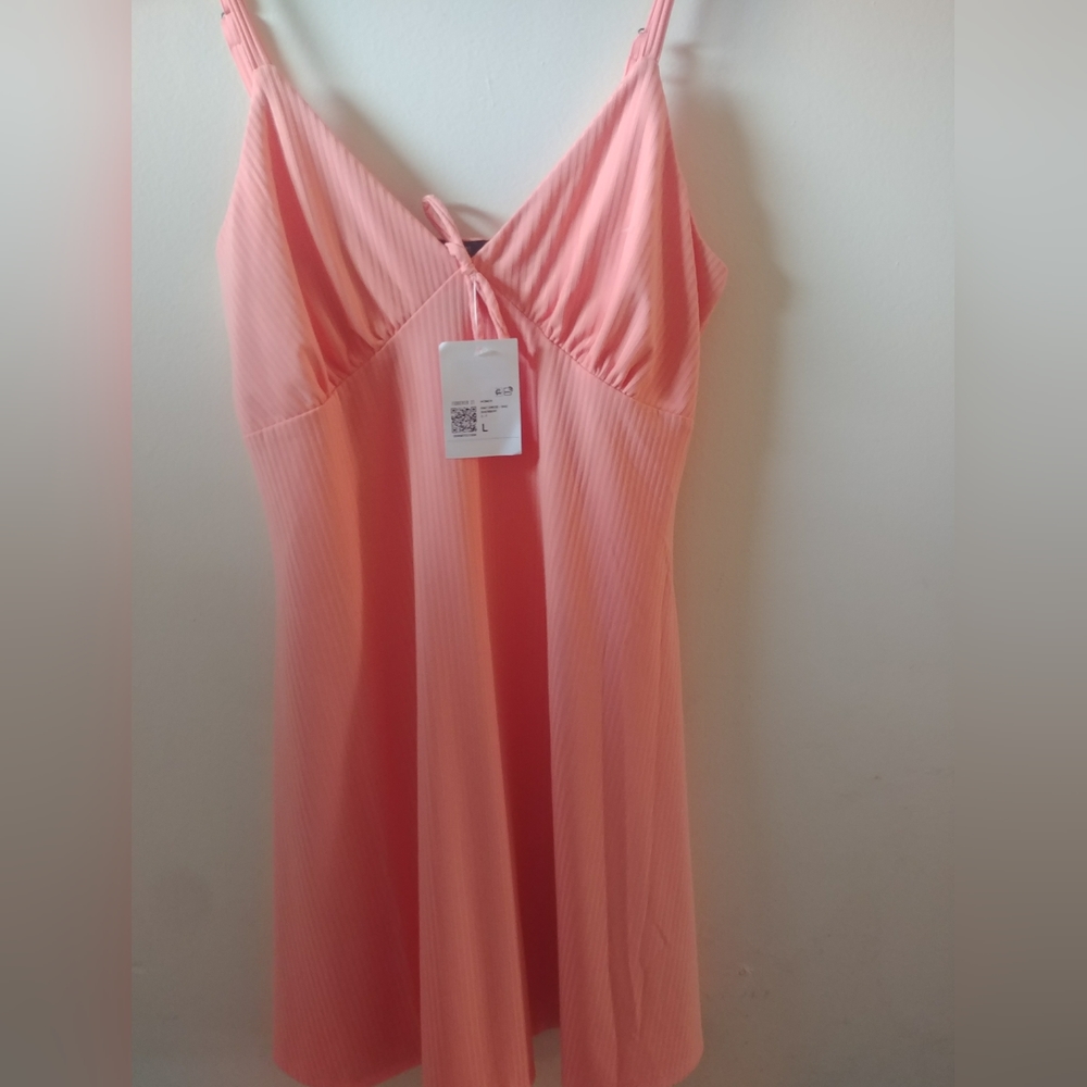 Sundress Short Peach stretchy